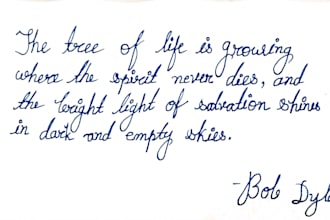 write beautiful handwritten notes and letters