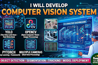 computer vision system using yolo opencv pytorch