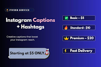 write engaging instagram captions with hashtags