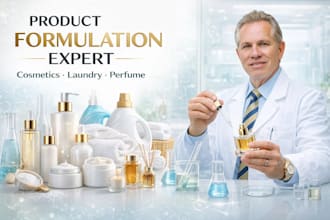 formulate cosmetic, laundry, and signature perfume fragrances