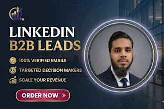 provide targeted linkedin b2b lead generation with verified emails