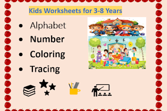 create kids worksheets preschool kindergarten activities