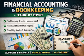 do bookkeeping, excel financial models, forecasting and financial statments