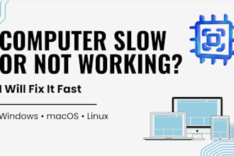 fix your windows, macos, linux issues and speed up your computer