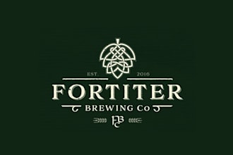 design beer bar brewing company logo