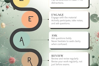 create eye catching infographics for educational content