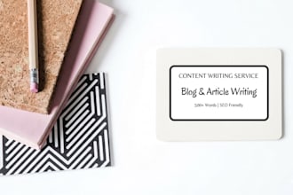 write SEO friendly blog posts and articles in simple english