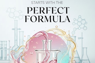 create custom cosmetic and skincare formulations as a formulation chemist