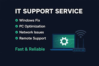 fix windows, network and pc issues remotely