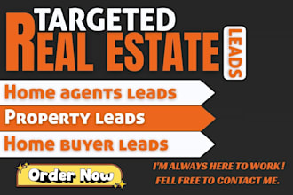 provide homes agents data or real estate agent or broker or homeowner leads