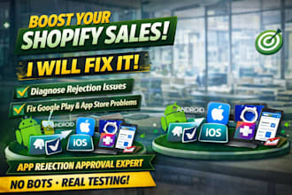 test your app fix google play fix app store rejection issues