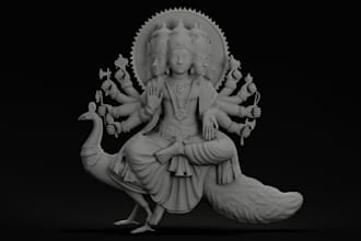 create characters and objects for 3d printing