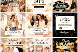 design fashion social media posts and dtf print t shirt designs