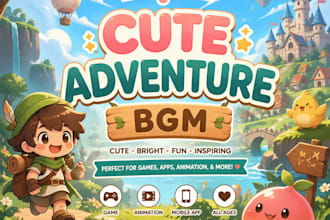 compose cute vtuber bgm anime lofi or stream music