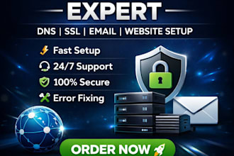 godaddy website domain setup website development  email migration web hosting