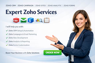 setup zoho crm zoho campaign zoho sites zoho analytic and zoho forms