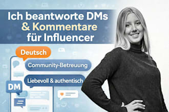 respond to dms with care and authenticity in german