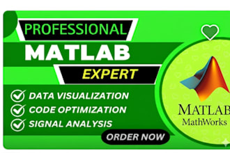 write matlab scripts for data analysis and visualization