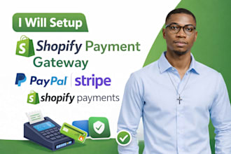 setup shopify payment gateway stripe paypal and shopify payments
