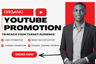 do organic youtube video promotion for channel growth