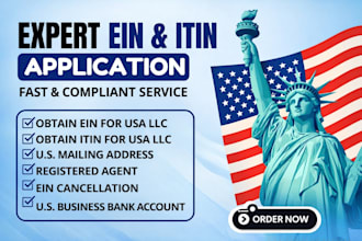do USA llc ein number with confirmation letter in 24 hours