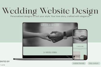 wedding website design, sito su misura per il tuo matrimonio