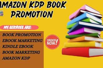 do viral amazon book promotion, kindle ebook marketing and KDP advertising
