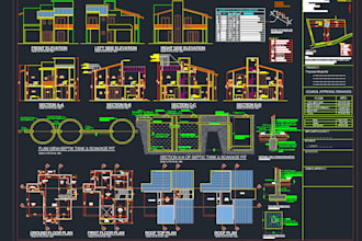 redraw 2d floor plans from sketches or PDF to autocad
