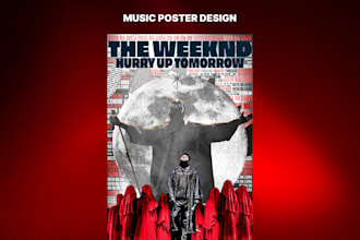 design a poster for music, dj or event