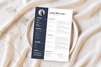 create an ats optimized professional CV or resume