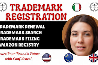 file and register your trademark with uspto and euipo as your attorney