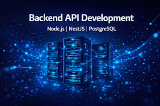 build a backend API with nodejs, nestjs, and postgresql