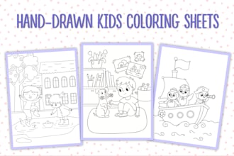 create kids coloring pages