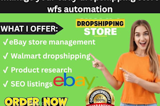 manage your ebay store dropshipping walmart virtual assistant setup dropshipping