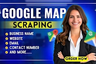 do google maps scraper, b2b lead generation and email scraping