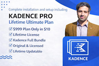 install kadence theme pro with all plugins and lifetime licence