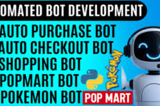 auto purchase bot auto checkout bot auto buying bot,pokeman bot,popmart