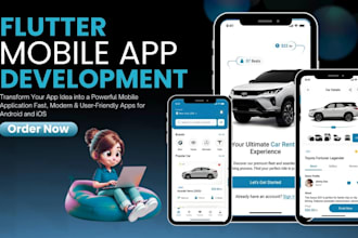 mobile app development android and ios app creation as flutter developer