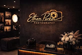 design cosmetic, photography, beauty logo with branding kit