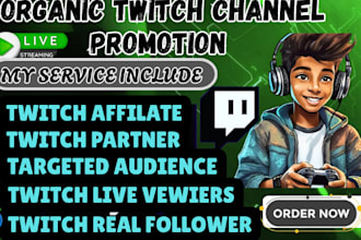 do organic twitch channel promotion twitch affiliate, twitch partner