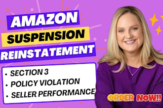 reinstate suspended amazon seller account section 3 appeal poa expert