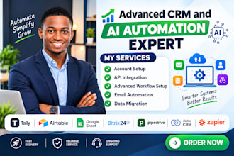 tally airtable automation google sheets bitrix24 pipedrive zoho zap integration