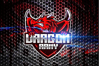 design an original esports, gaming, and twitch mascot logo