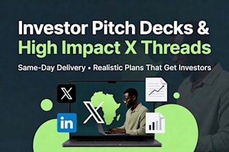 do your pitch deck and bankable business plan