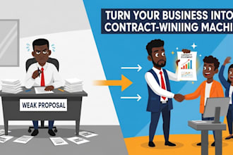 design a professional and winning capability statement