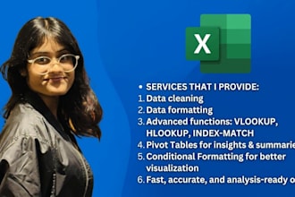 clean your messy data, use vlookup, hlookup, pivot tables