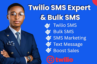 do twilio SMS, bulk SMS, SMS marketing and text message services