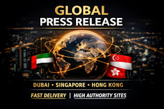 publish and distribute PR in dubai, singapore, hong kong, mumbai, delhi, jakart