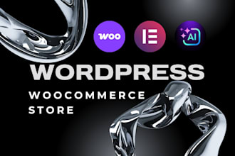 design ecommerce store and online webshop using woocommerce wordpress