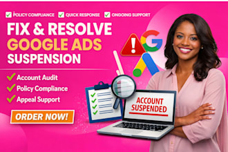 fix google ads suspension and solve policy violations including circumventing
